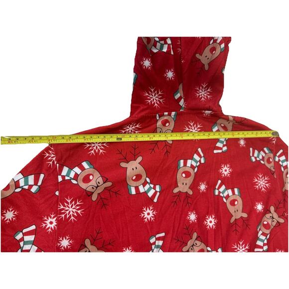 Christmas Reindeer 1 Piece Pajamas Bodysuit Large Family Matching Pajamas - Picture 6 of 7